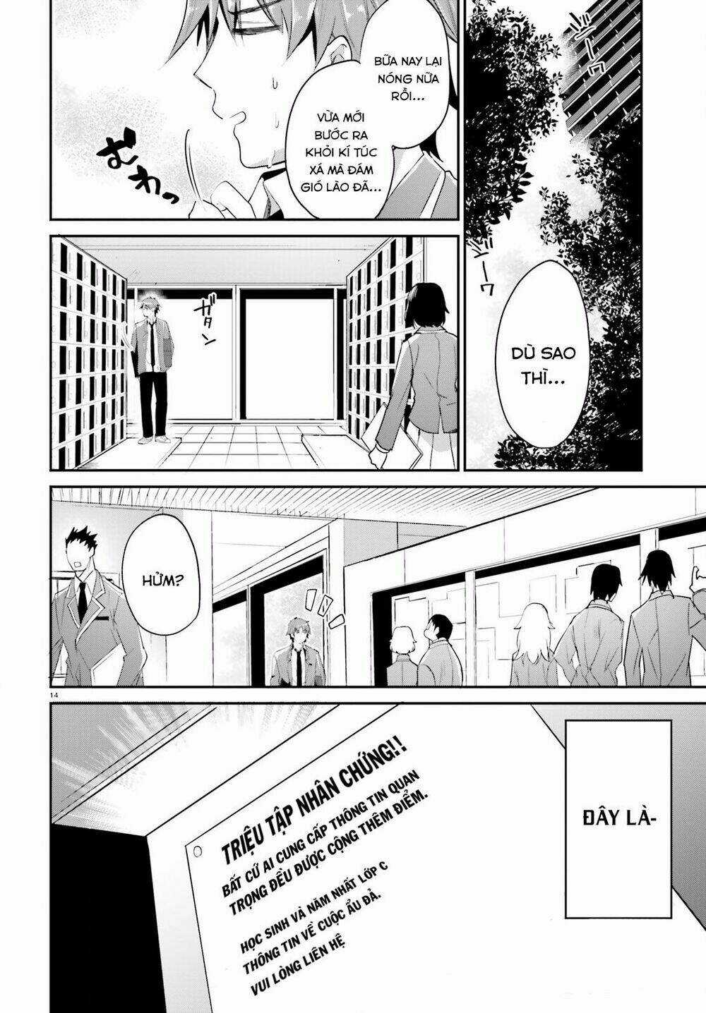 Chào Mừng Đến Với Lớp Học Thượng Đẳng Chapter 12 trang 16