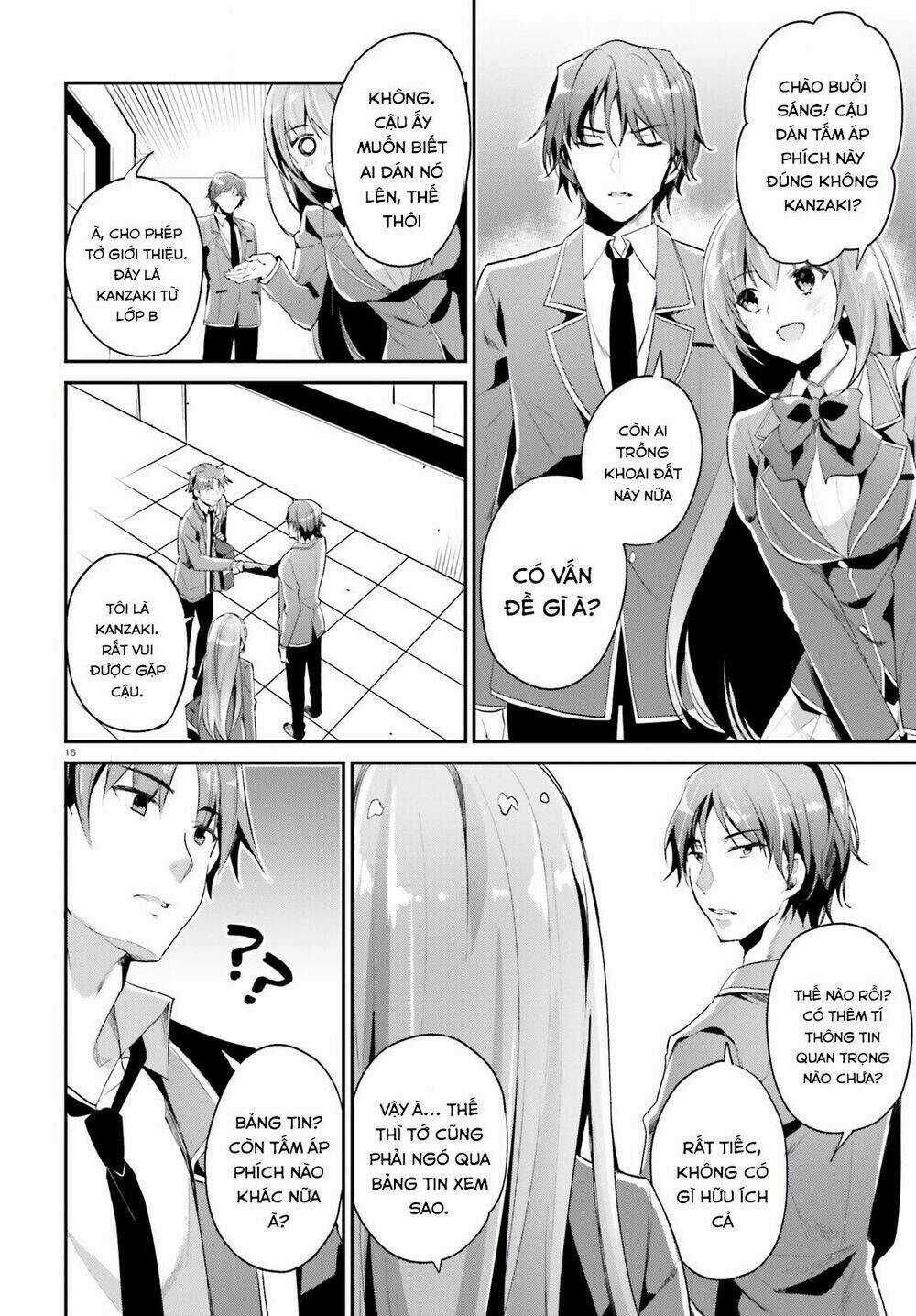 Chào Mừng Đến Với Lớp Học Thượng Đẳng Chapter 12 trang 18