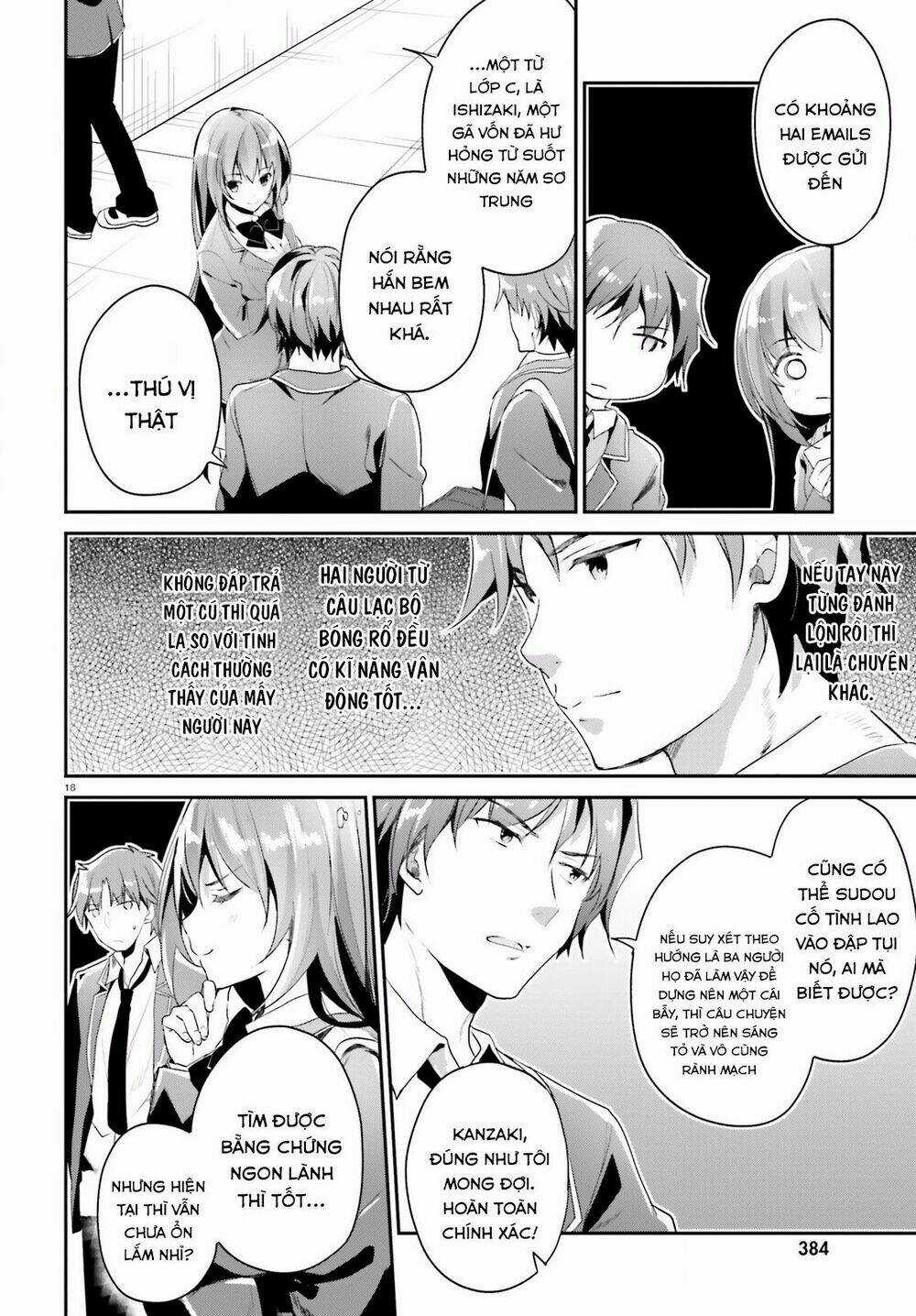 Chào Mừng Đến Với Lớp Học Thượng Đẳng Chapter 12 trang 20