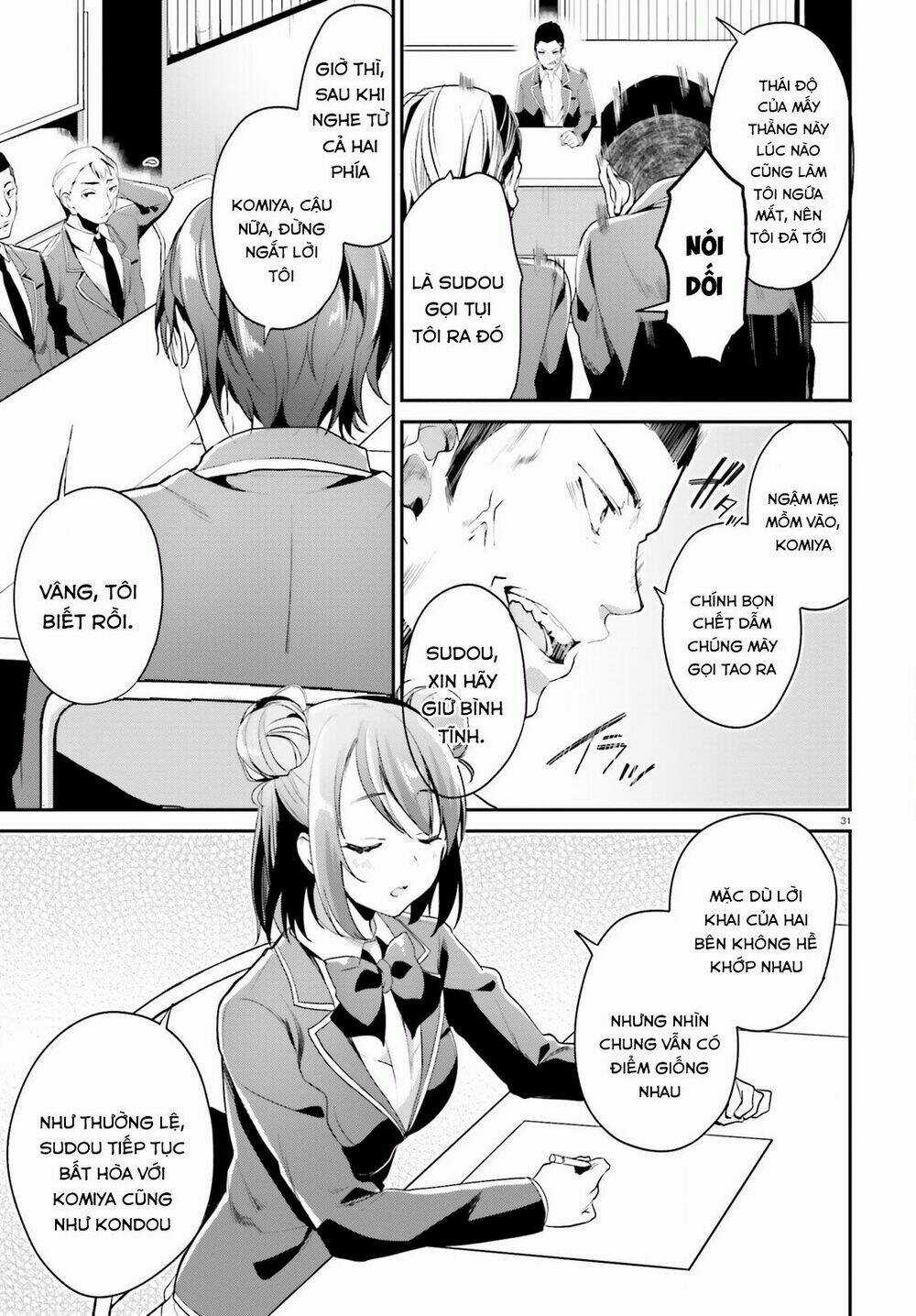 Chào Mừng Đến Với Lớp Học Thượng Đẳng Chapter 12 trang 33