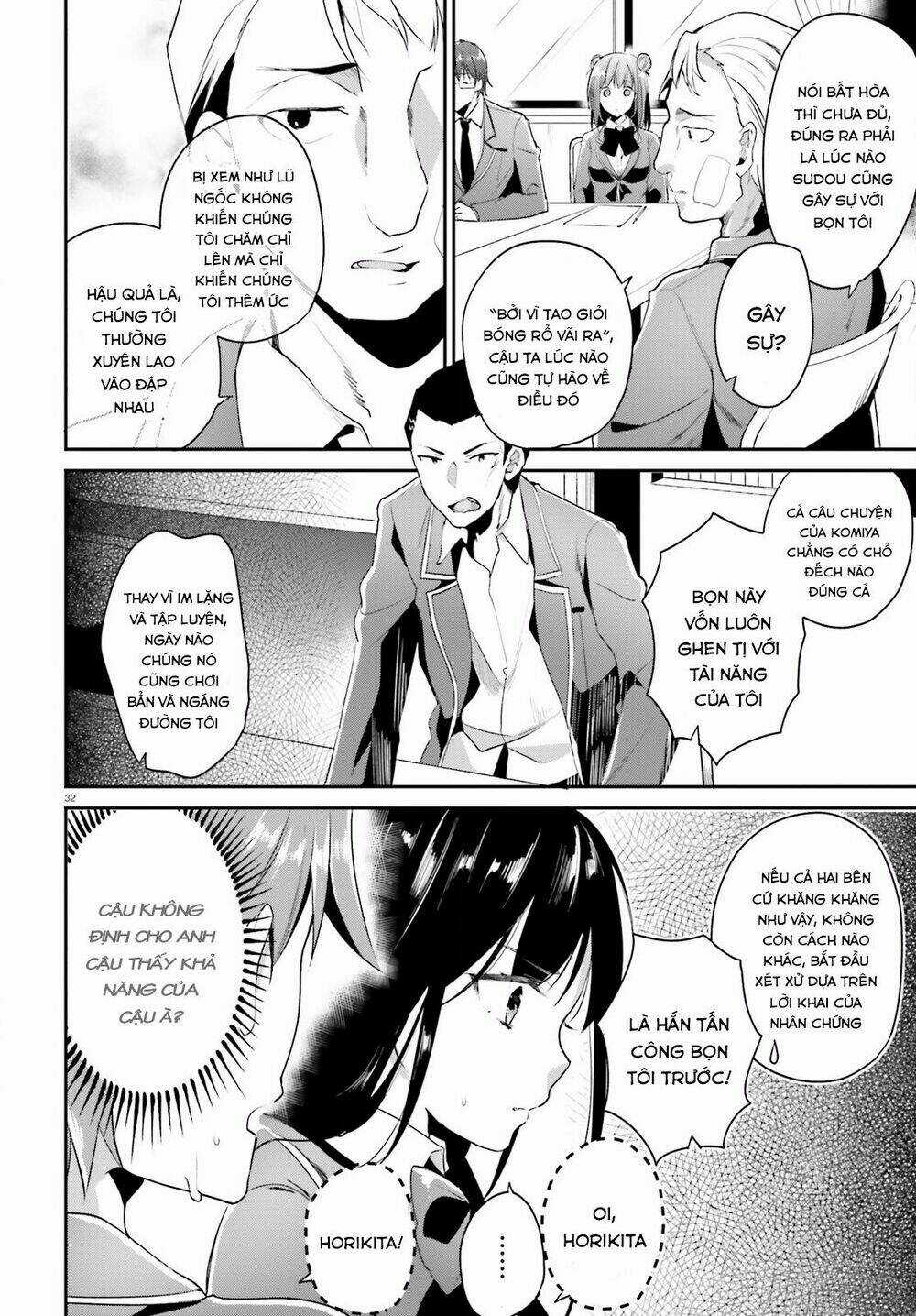 Chào Mừng Đến Với Lớp Học Thượng Đẳng Chapter 12 trang 34