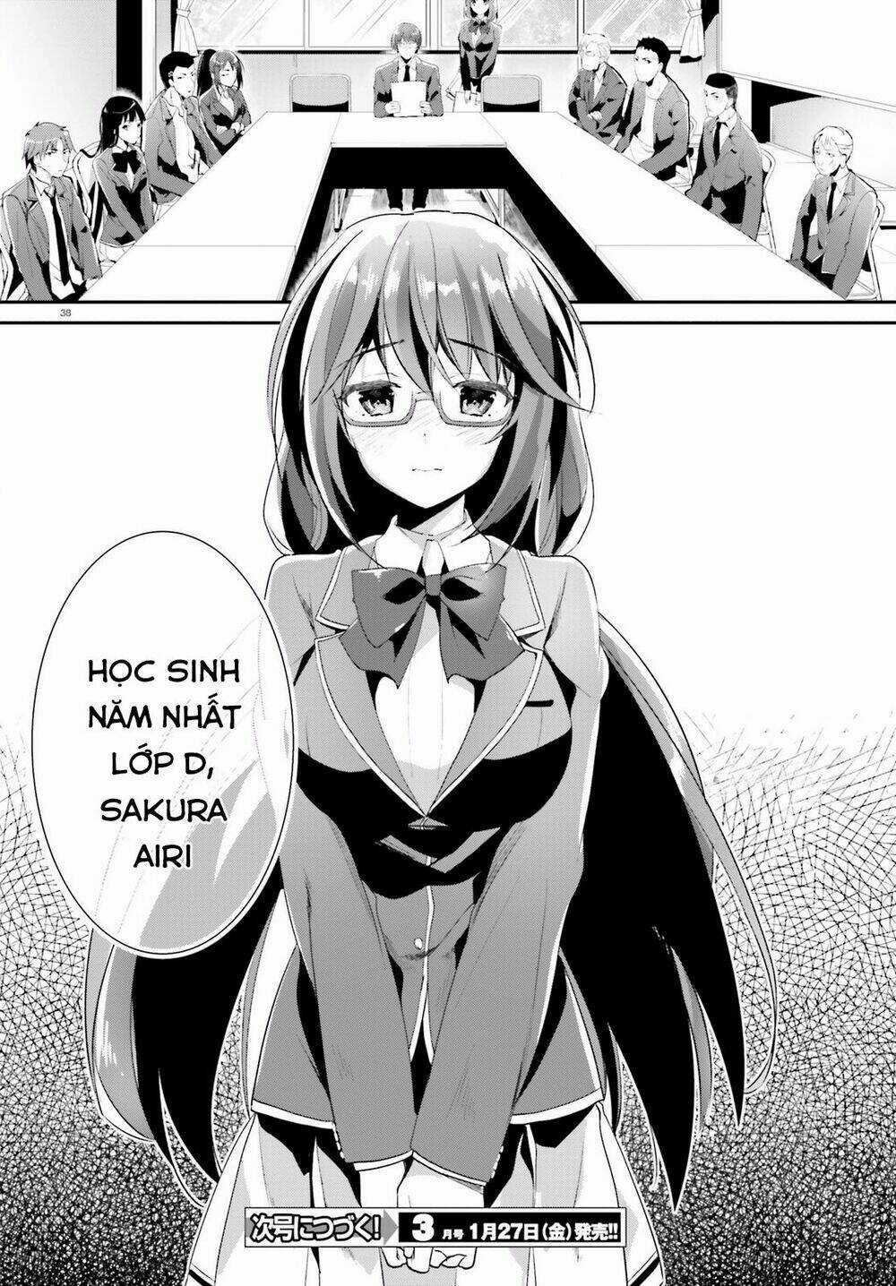 Chào Mừng Đến Với Lớp Học Thượng Đẳng Chapter 12 trang 40