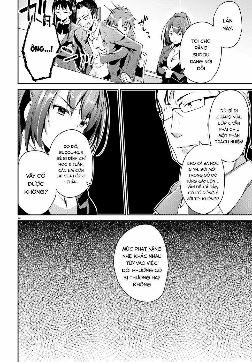 Chào Mừng Đến Với Lớp Học Thượng Đẳng Chapter 13 trang 16