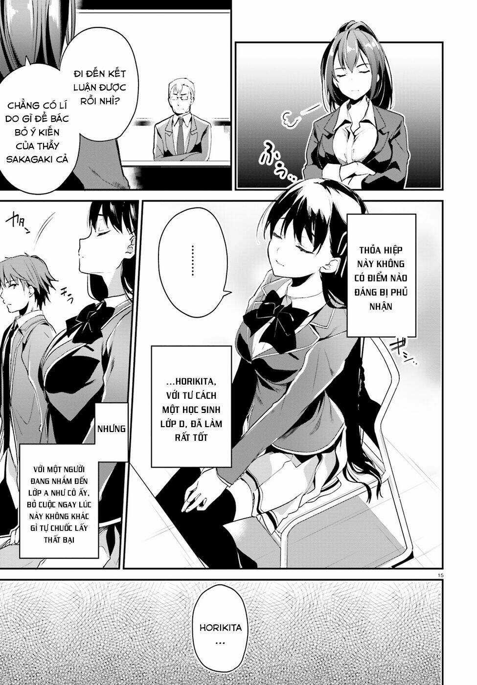 Chào Mừng Đến Với Lớp Học Thượng Đẳng Chapter 13 trang 17