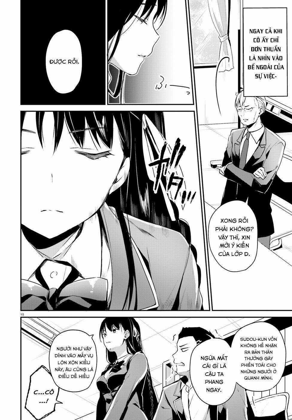 Chào Mừng Đến Với Lớp Học Thượng Đẳng Chapter 13 trang 20