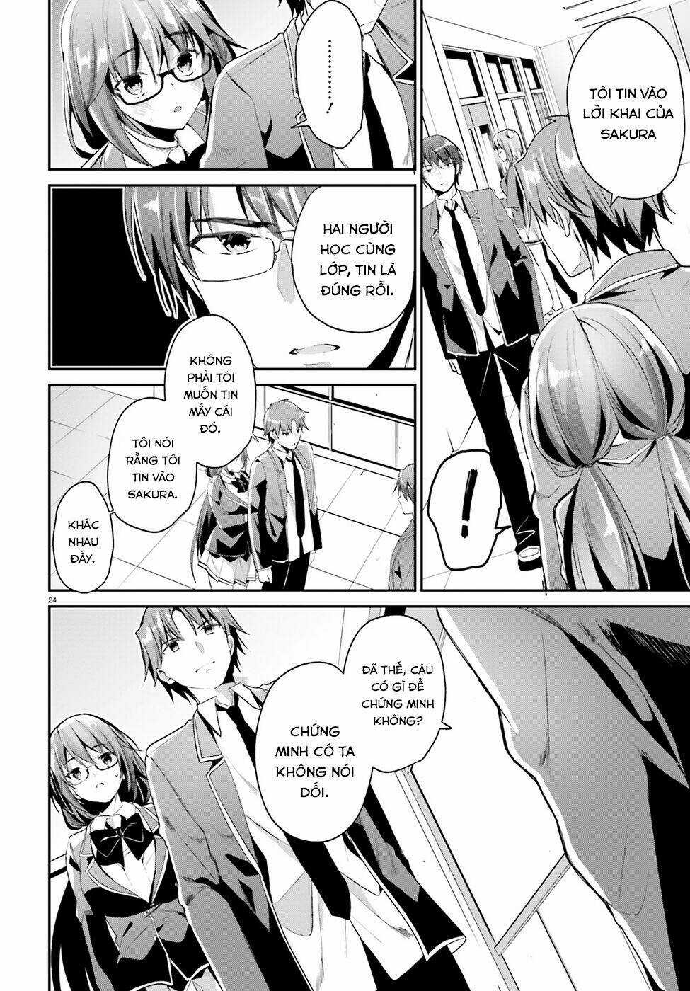 Chào Mừng Đến Với Lớp Học Thượng Đẳng Chapter 13 trang 26