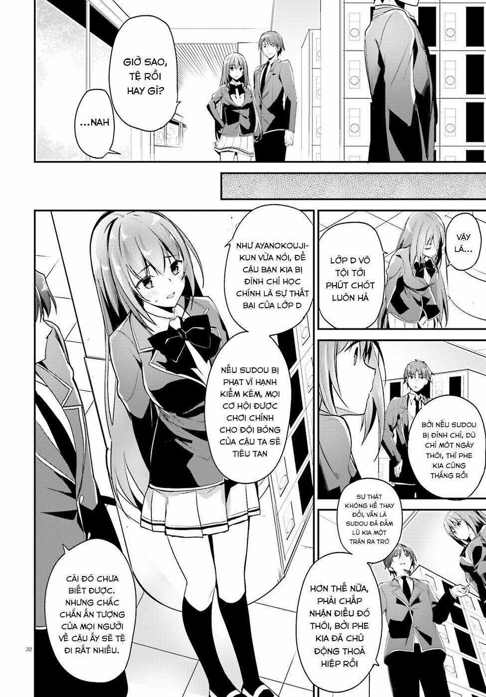 Chào Mừng Đến Với Lớp Học Thượng Đẳng Chapter 13 trang 34