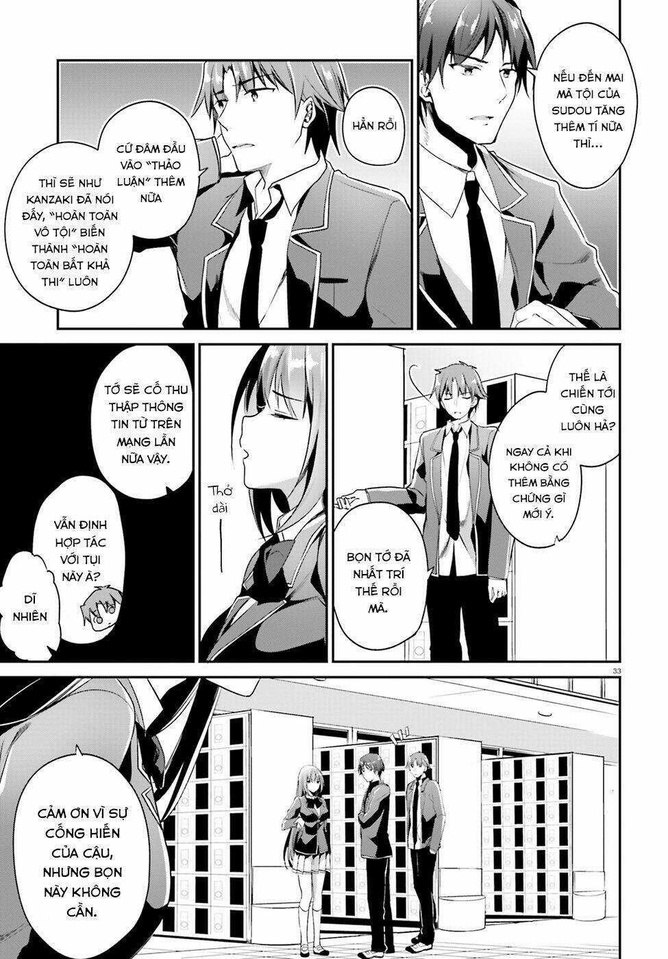 Chào Mừng Đến Với Lớp Học Thượng Đẳng Chapter 13 trang 35