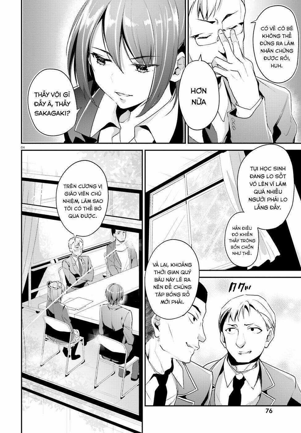 Chào Mừng Đến Với Lớp Học Thượng Đẳng Chapter 13 trang 6