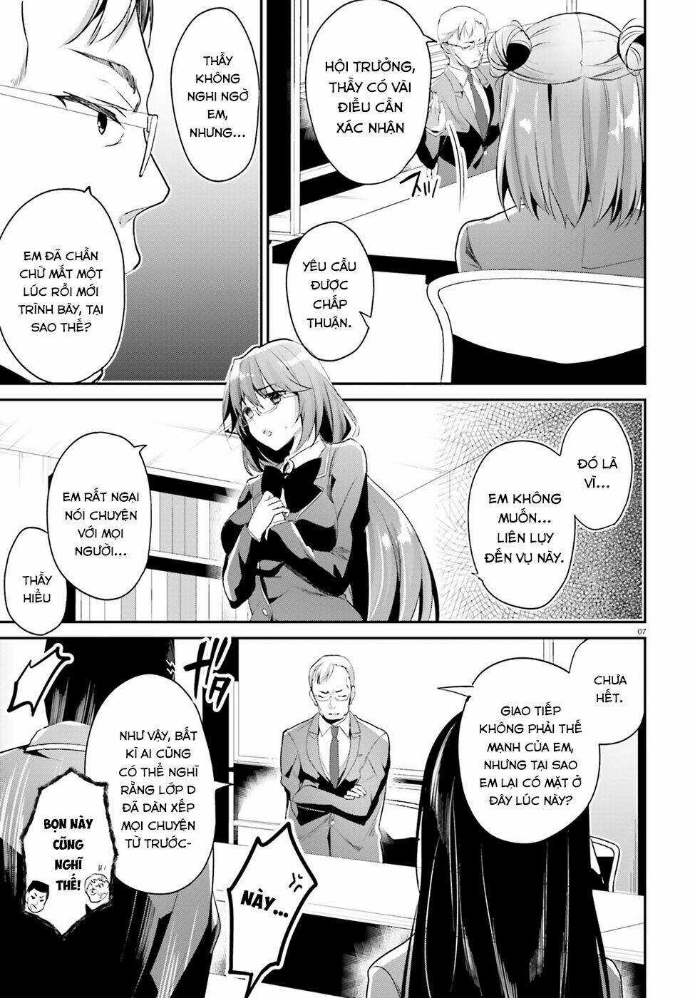 Chào Mừng Đến Với Lớp Học Thượng Đẳng Chapter 13 trang 9