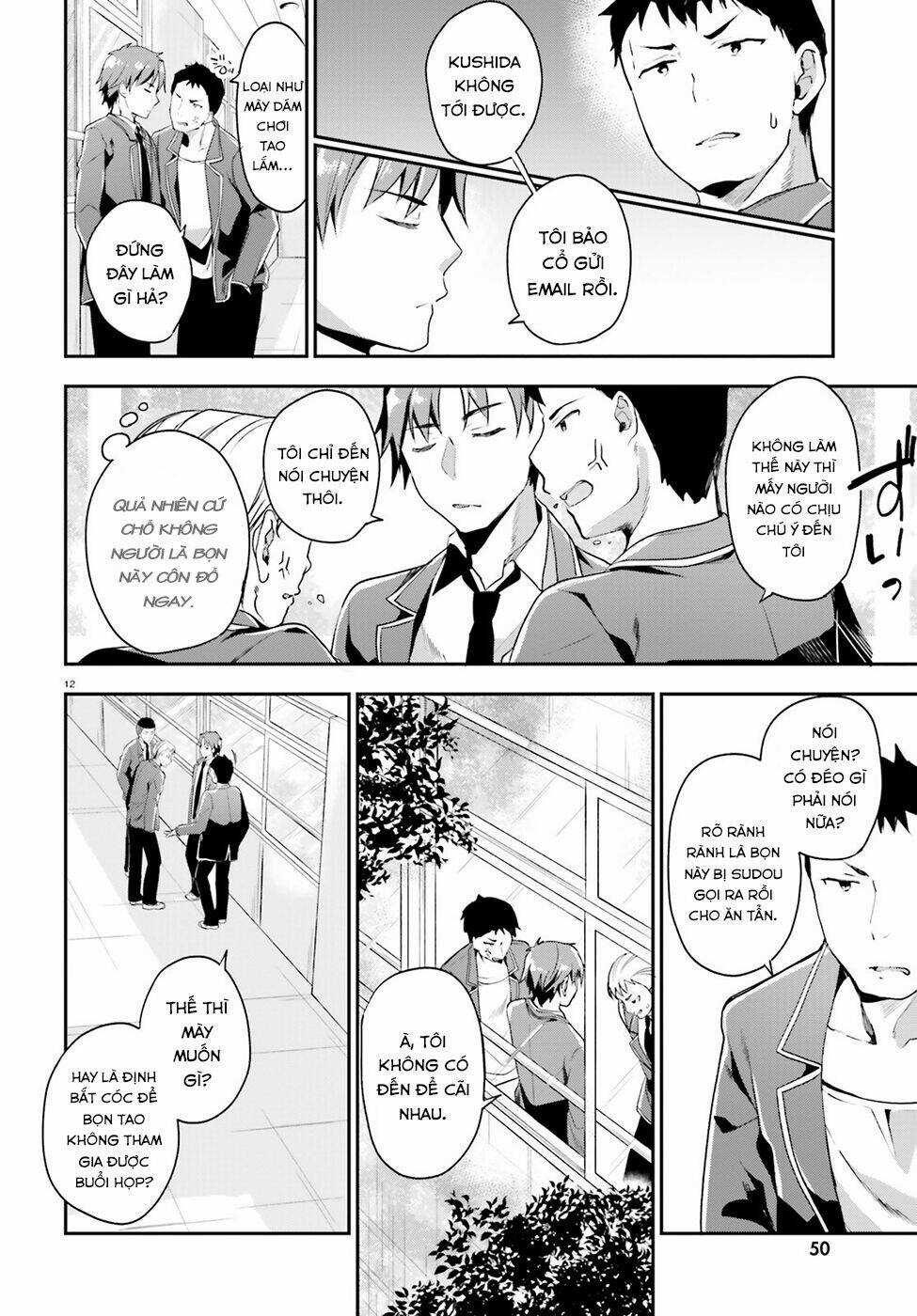 Chào Mừng Đến Với Lớp Học Thượng Đẳng Chapter 14 trang 14