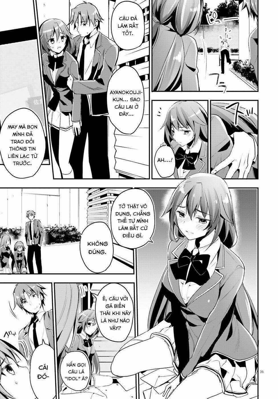 Chào Mừng Đến Với Lớp Học Thượng Đẳng Chapter 14 trang 36