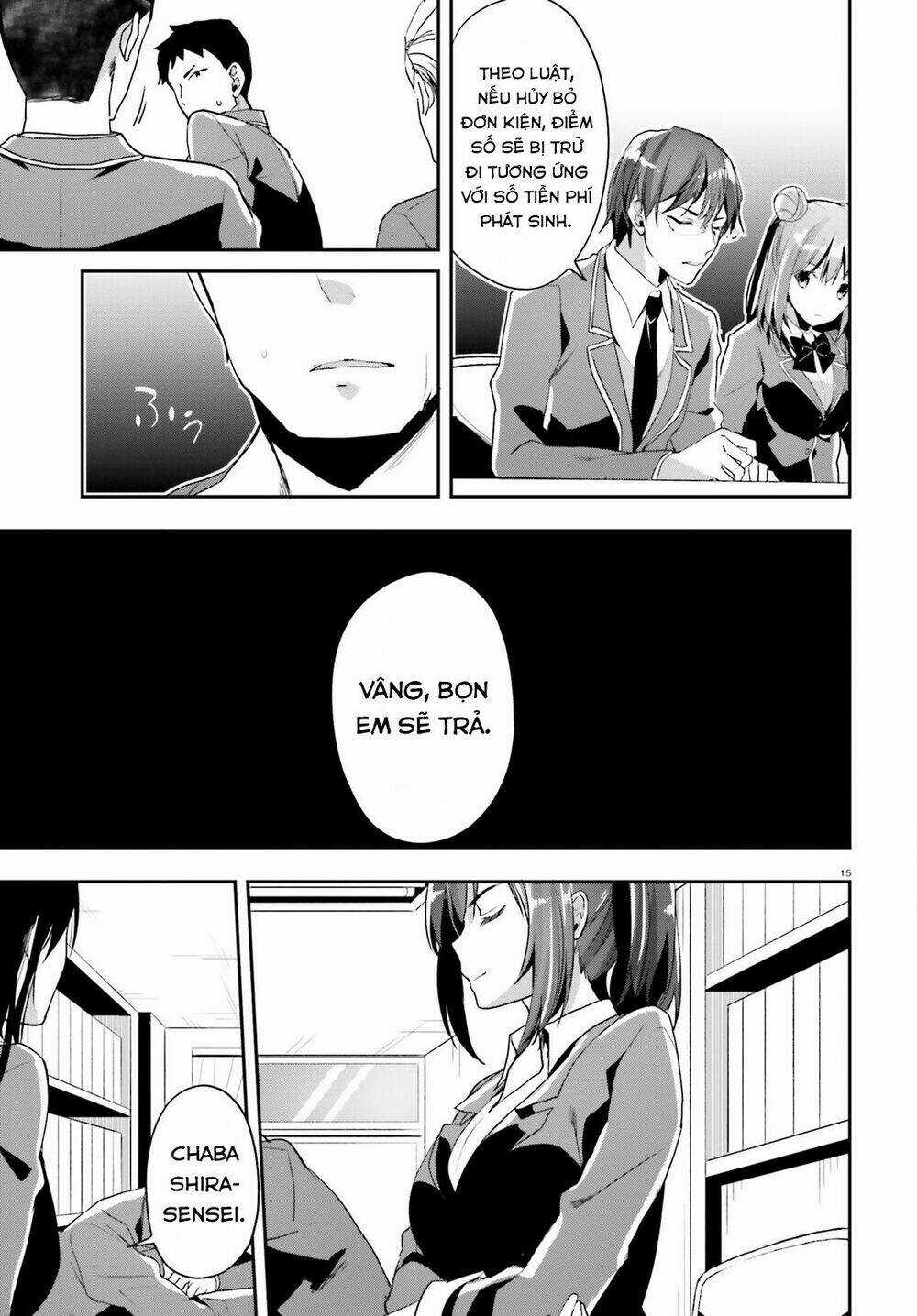 Chào Mừng Đến Với Lớp Học Thượng Đẳng Chapter 15 trang 15