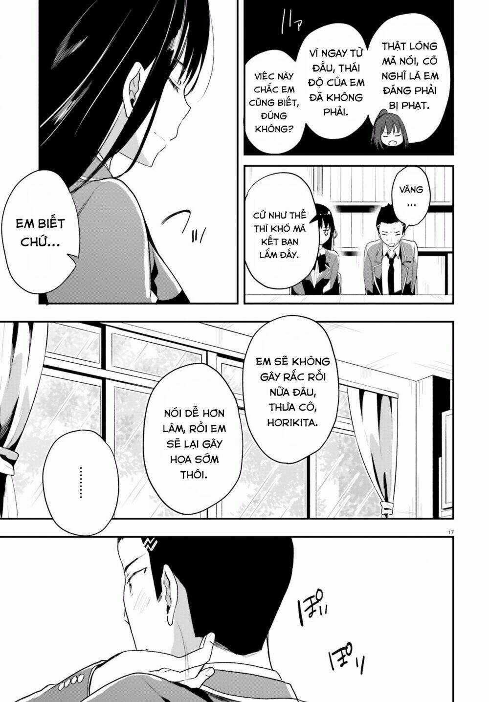 Chào Mừng Đến Với Lớp Học Thượng Đẳng Chapter 15 trang 17