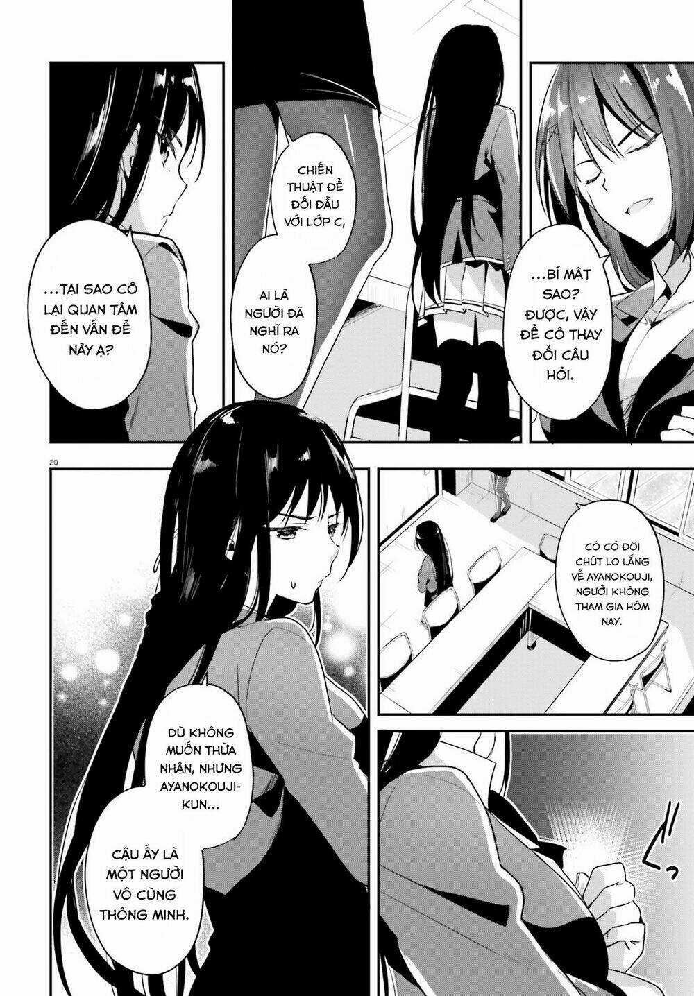 Chào Mừng Đến Với Lớp Học Thượng Đẳng Chapter 15 trang 20