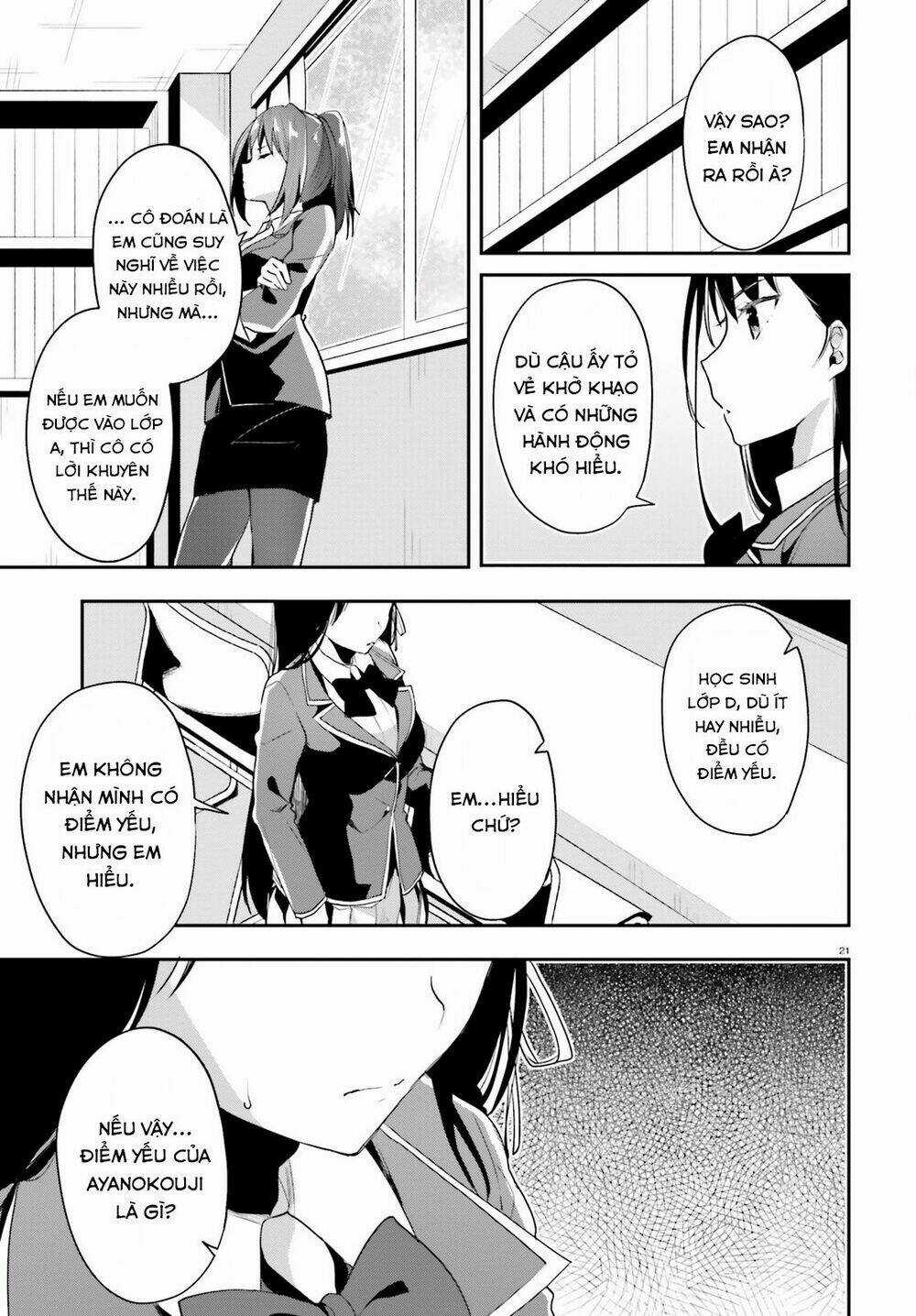 Chào Mừng Đến Với Lớp Học Thượng Đẳng Chapter 15 trang 21