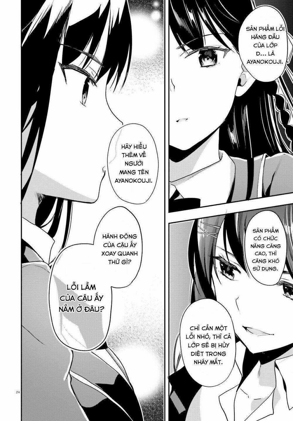 Chào Mừng Đến Với Lớp Học Thượng Đẳng Chapter 15 trang 24