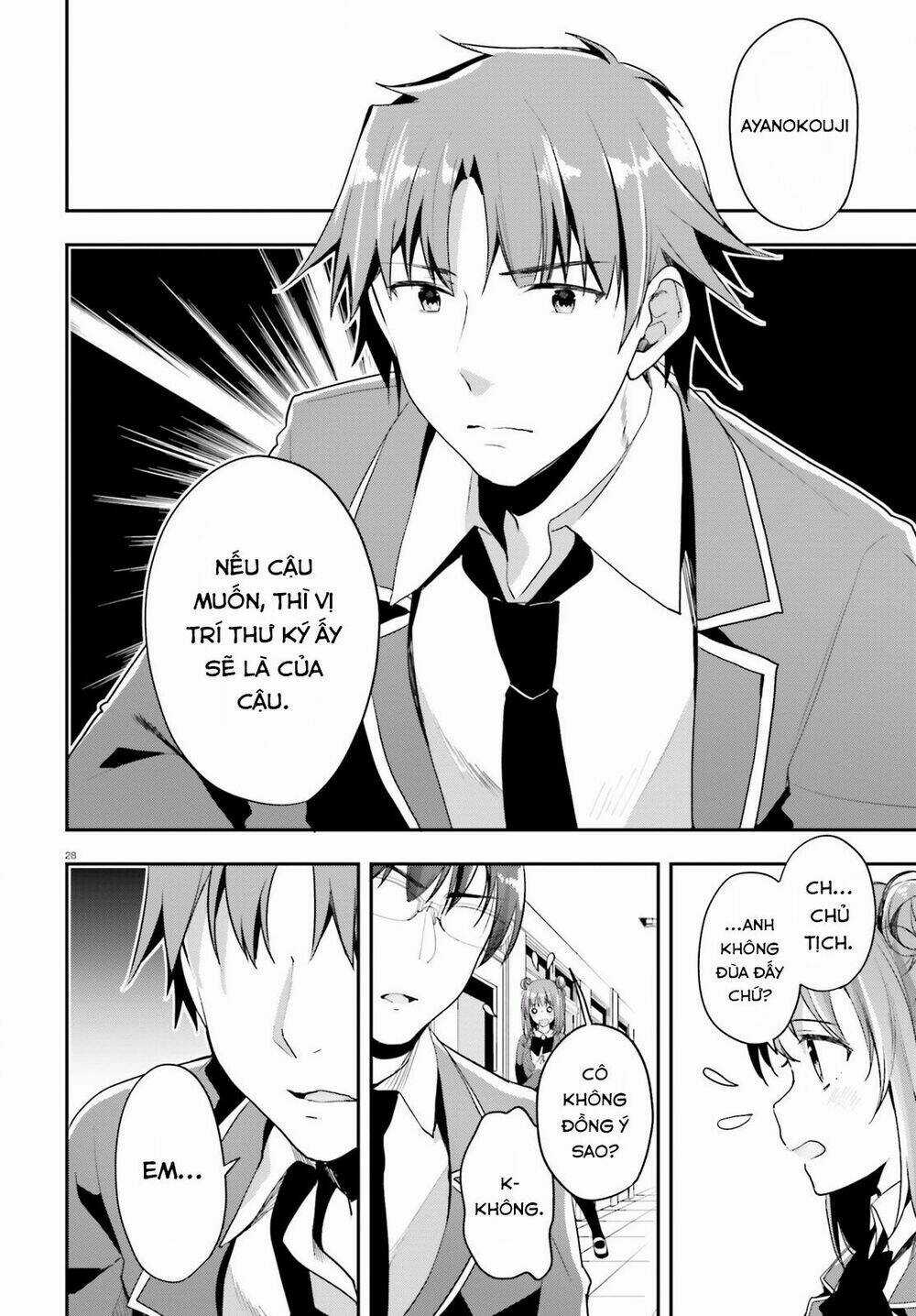 Chào Mừng Đến Với Lớp Học Thượng Đẳng Chapter 15 trang 28