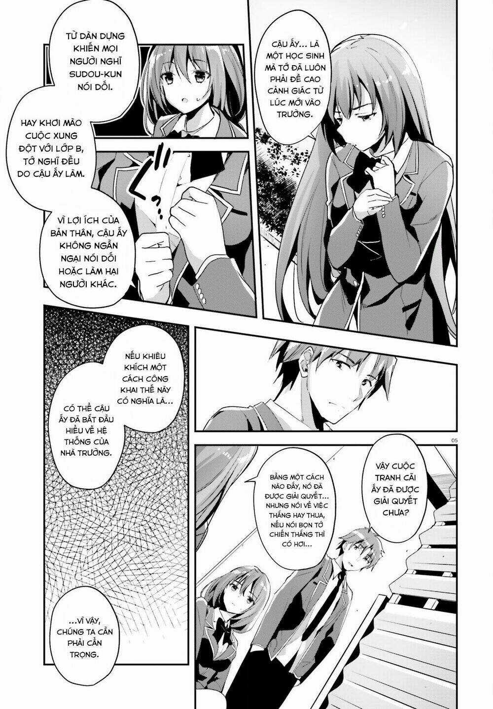 Chào Mừng Đến Với Lớp Học Thượng Đẳng Chapter 15 trang 5