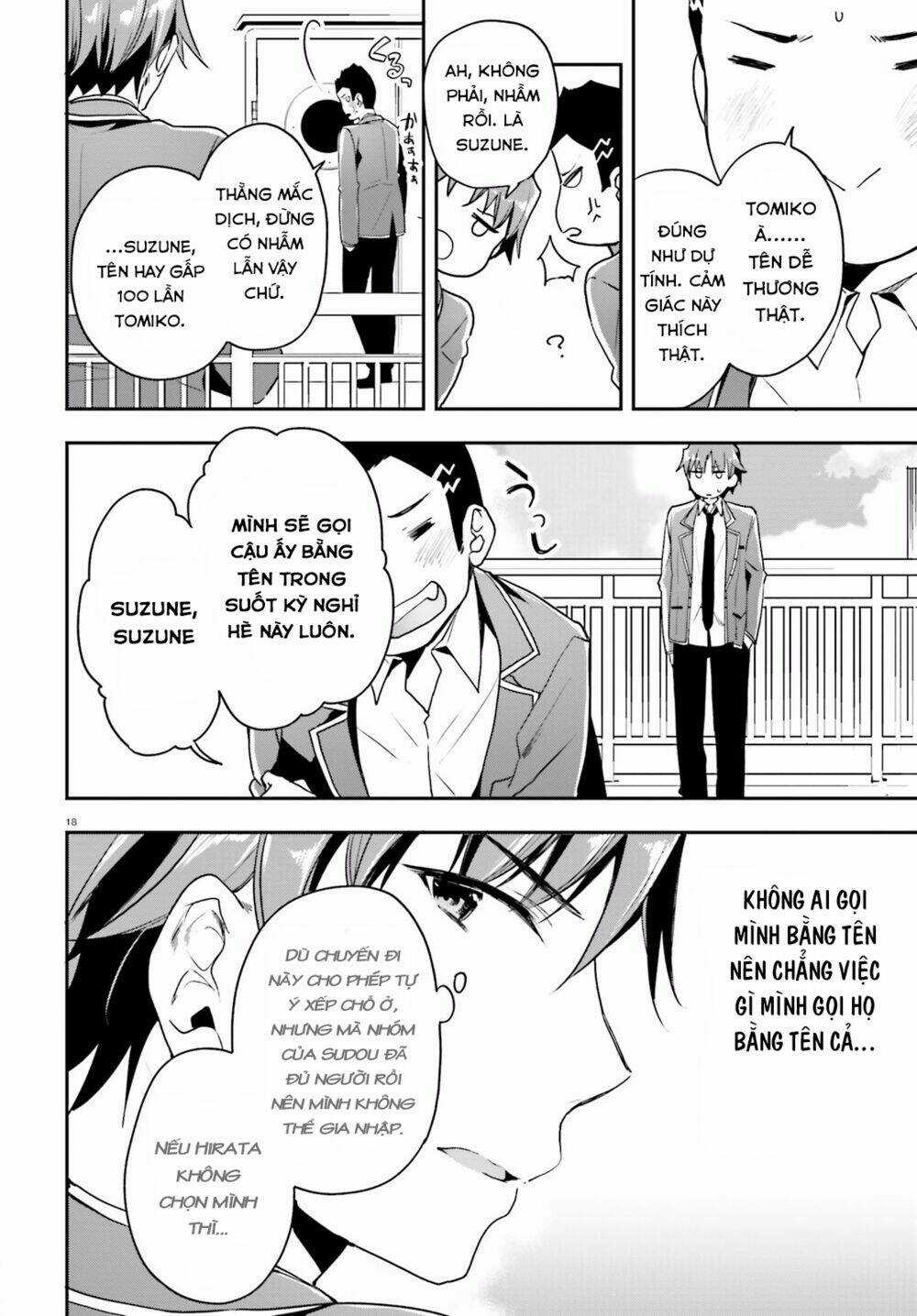 Chào Mừng Đến Với Lớp Học Thượng Đẳng Chapter 16 trang 19