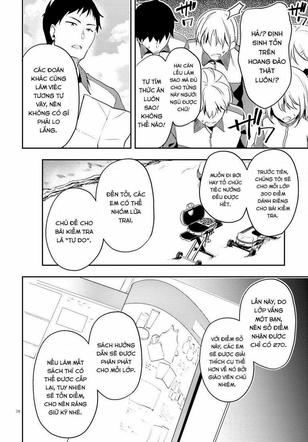 Chào Mừng Đến Với Lớp Học Thượng Đẳng Chapter 16 trang 29