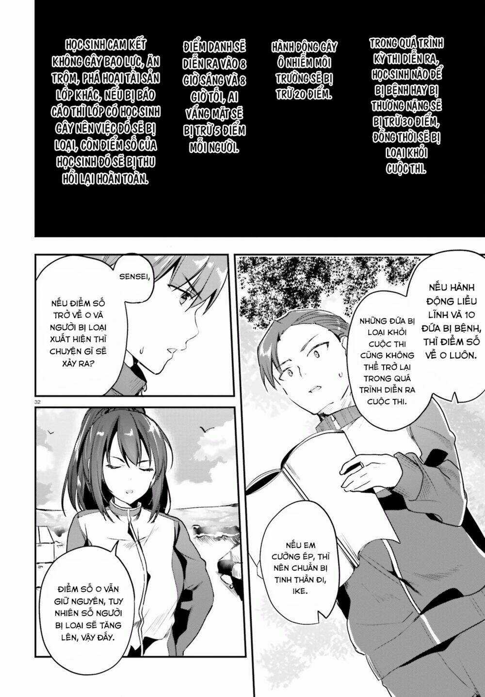 Chào Mừng Đến Với Lớp Học Thượng Đẳng Chapter 16 trang 33