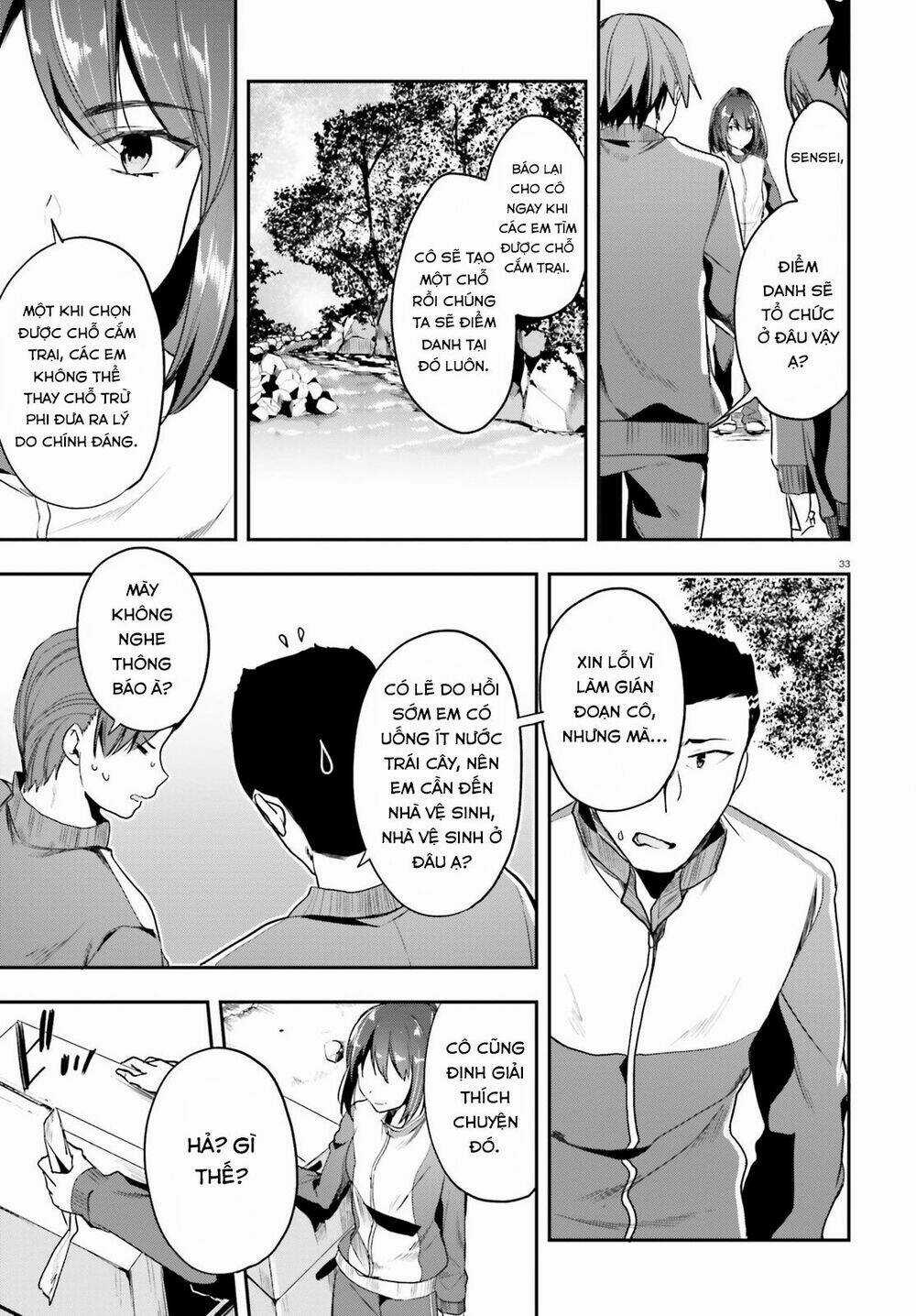 Chào Mừng Đến Với Lớp Học Thượng Đẳng Chapter 16 trang 34