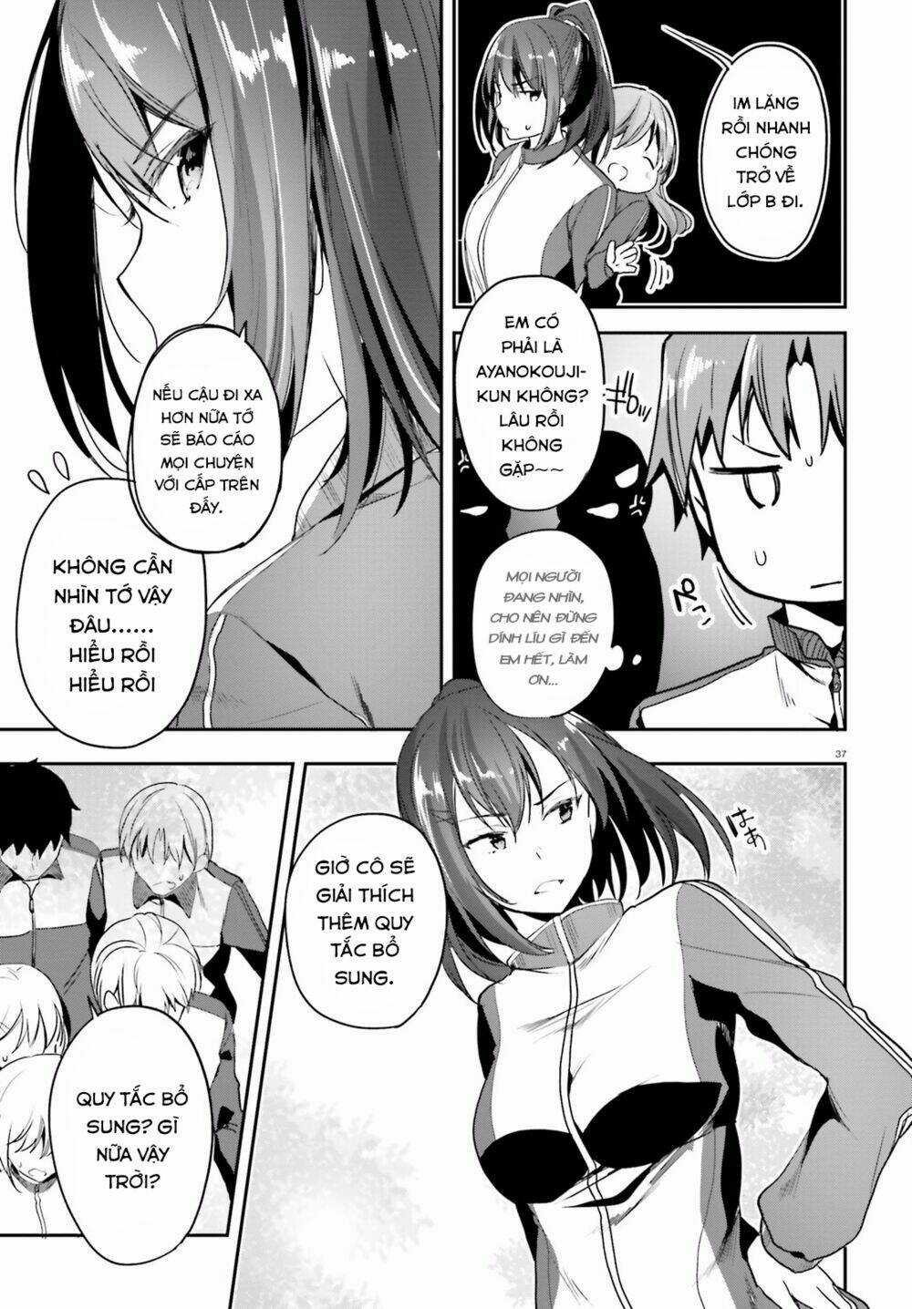 Chào Mừng Đến Với Lớp Học Thượng Đẳng Chapter 16 trang 38