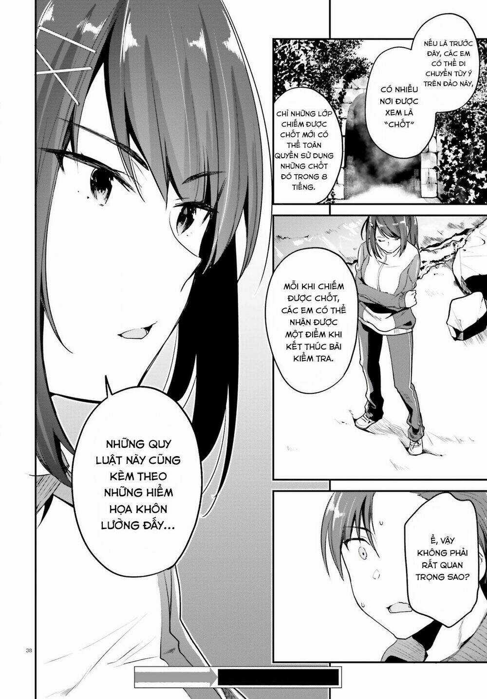 Chào Mừng Đến Với Lớp Học Thượng Đẳng Chapter 16 trang 39