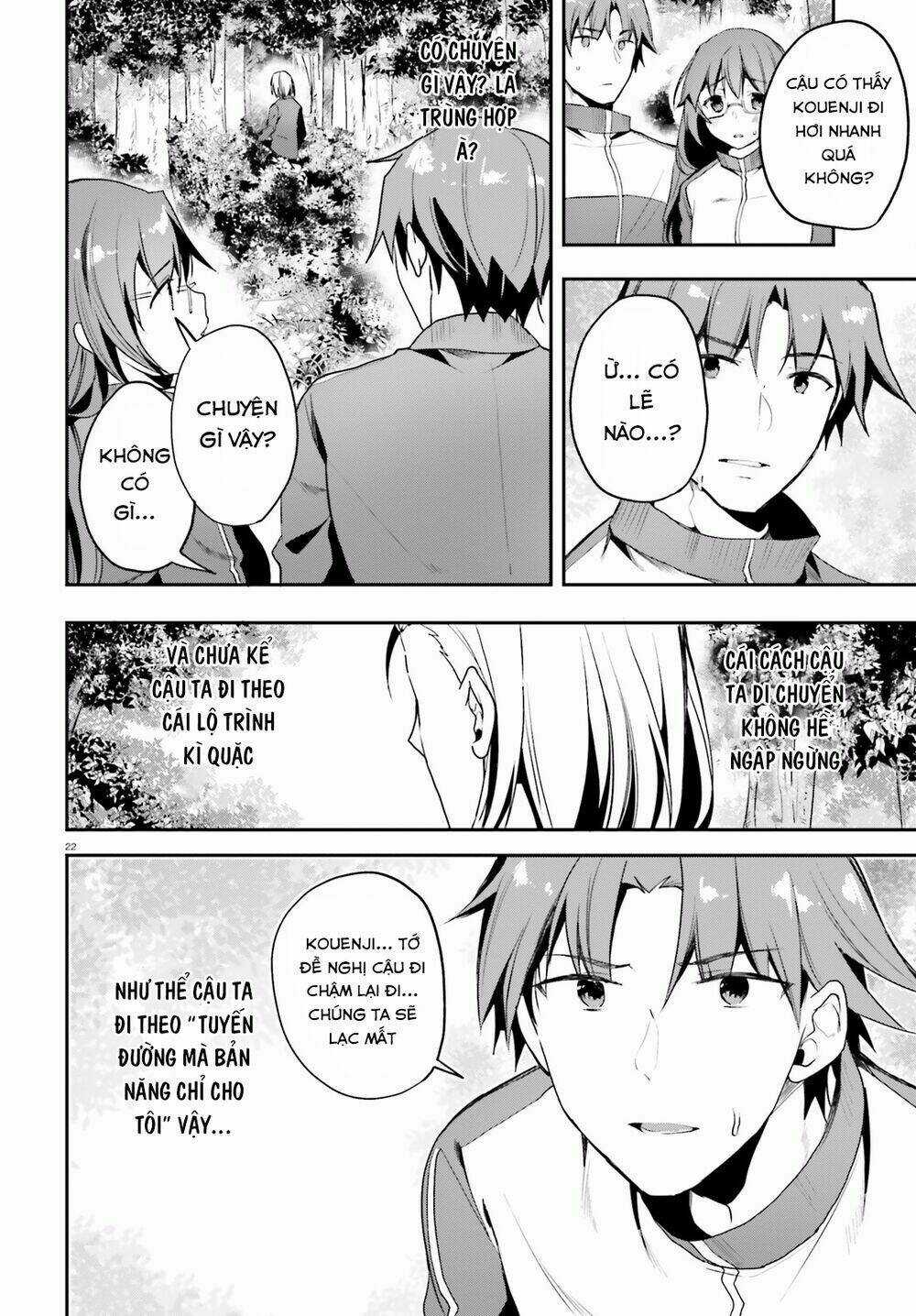 Chào Mừng Đến Với Lớp Học Thượng Đẳng Chapter 17 trang 24