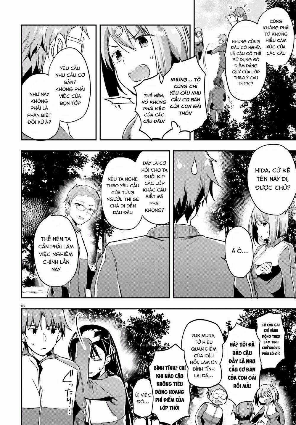 Chào Mừng Đến Với Lớp Học Thượng Đẳng Chapter 17 trang 8