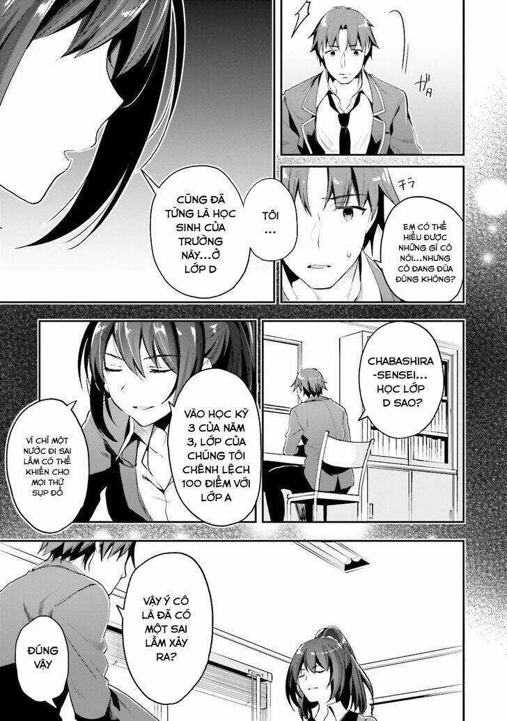 Chào Mừng Đến Với Lớp Học Thượng Đẳng Chapter 19 trang 8