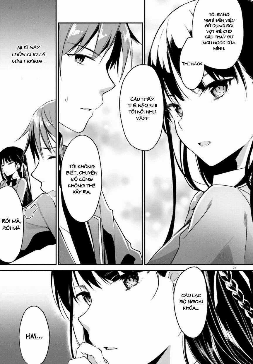 Chào Mừng Đến Với Lớp Học Thượng Đẳng Chapter 2 trang 22