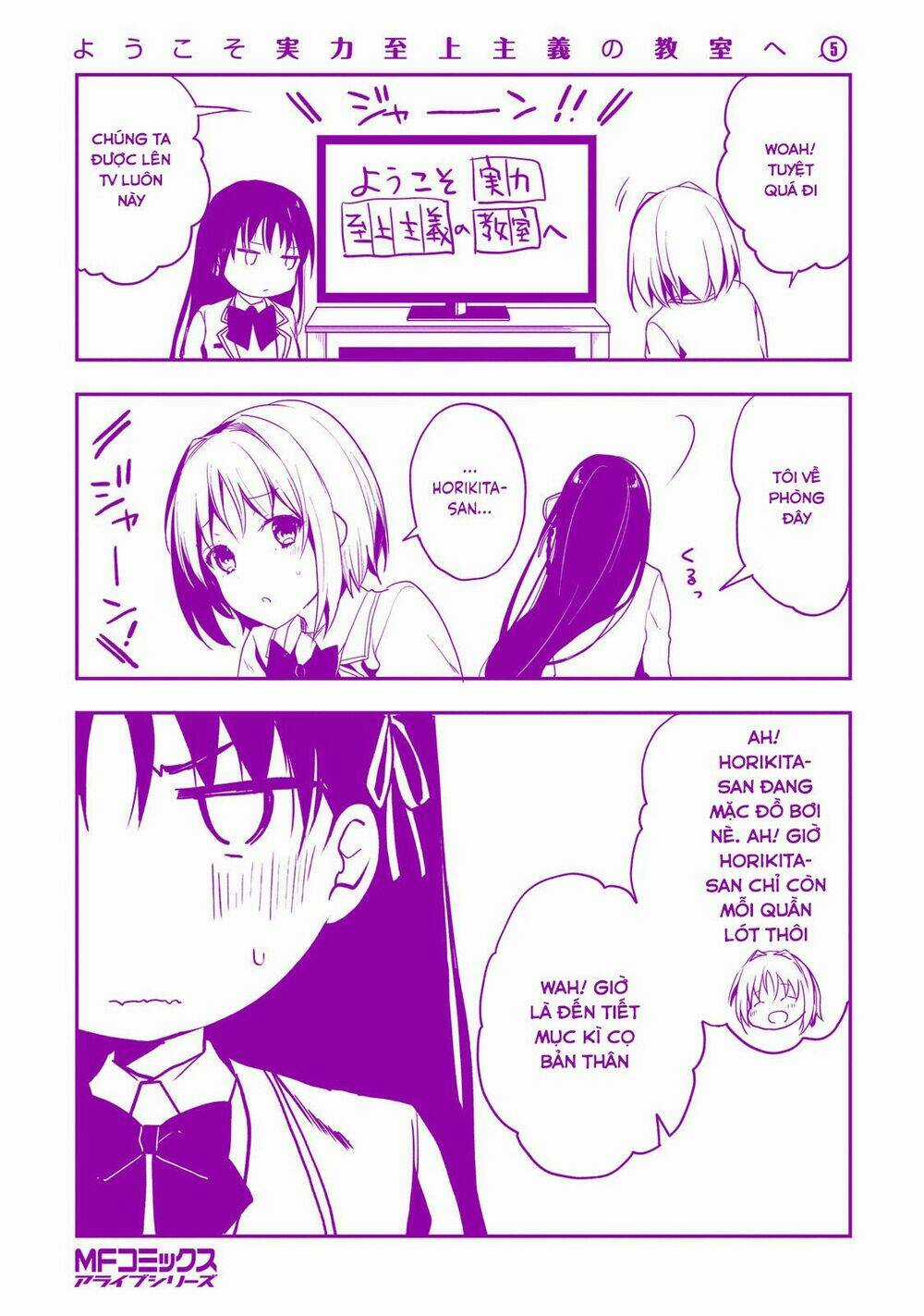 Chào Mừng Đến Với Lớp Học Thượng Đẳng Chapter 22 trang 40