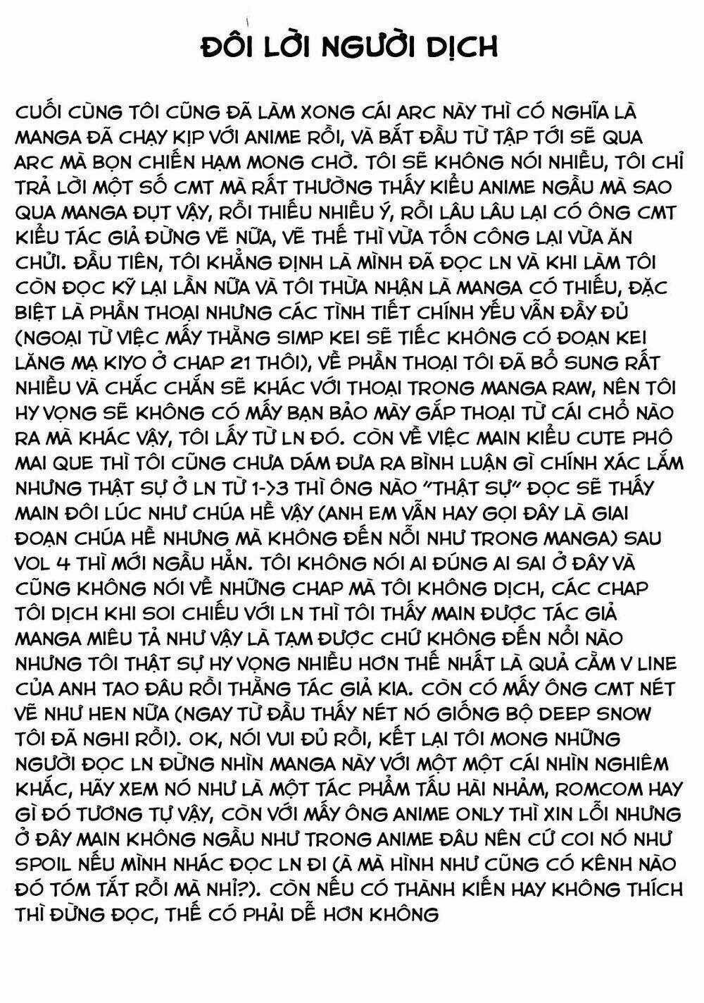 Chào Mừng Đến Với Lớp Học Thượng Đẳng Chapter 27 trang 29