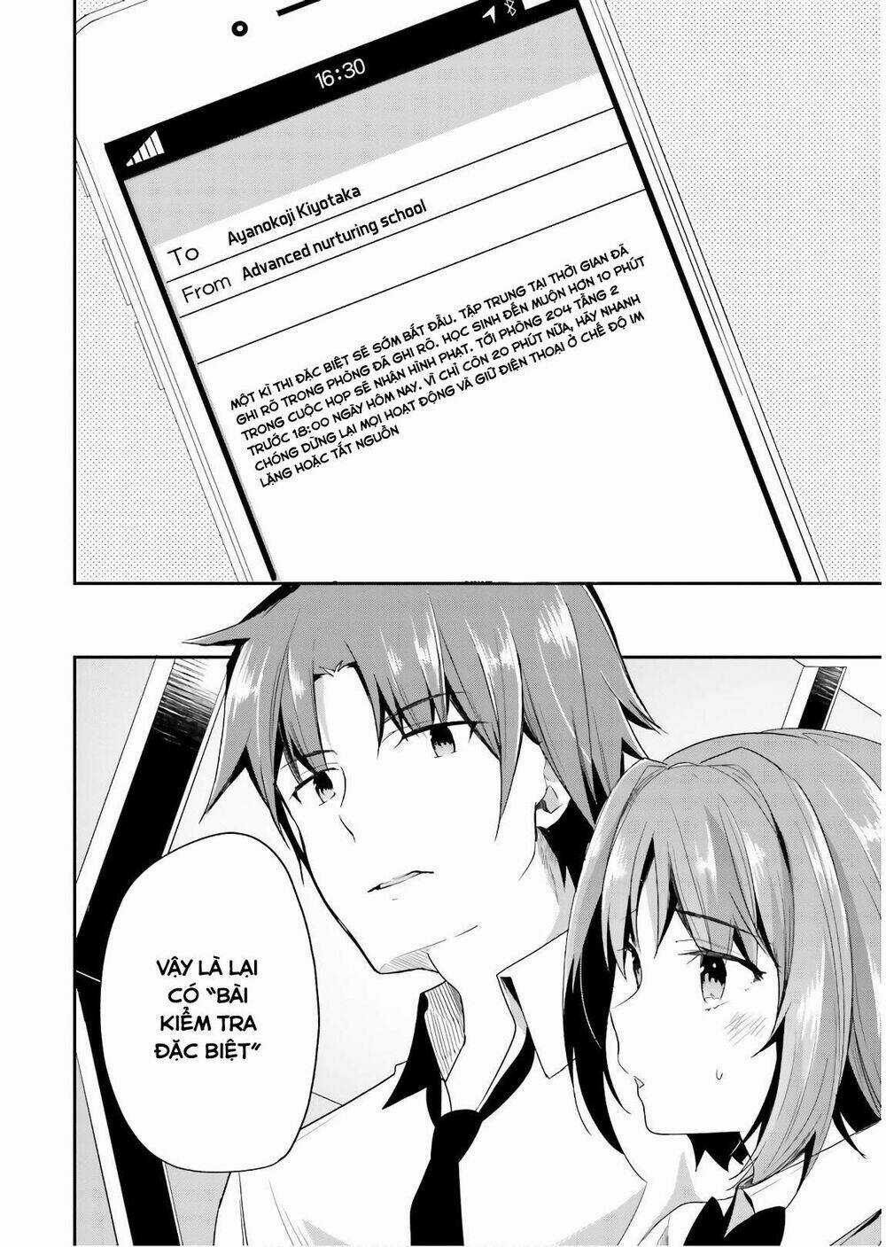 Chào Mừng Đến Với Lớp Học Thượng Đẳng Chapter 28 trang 28