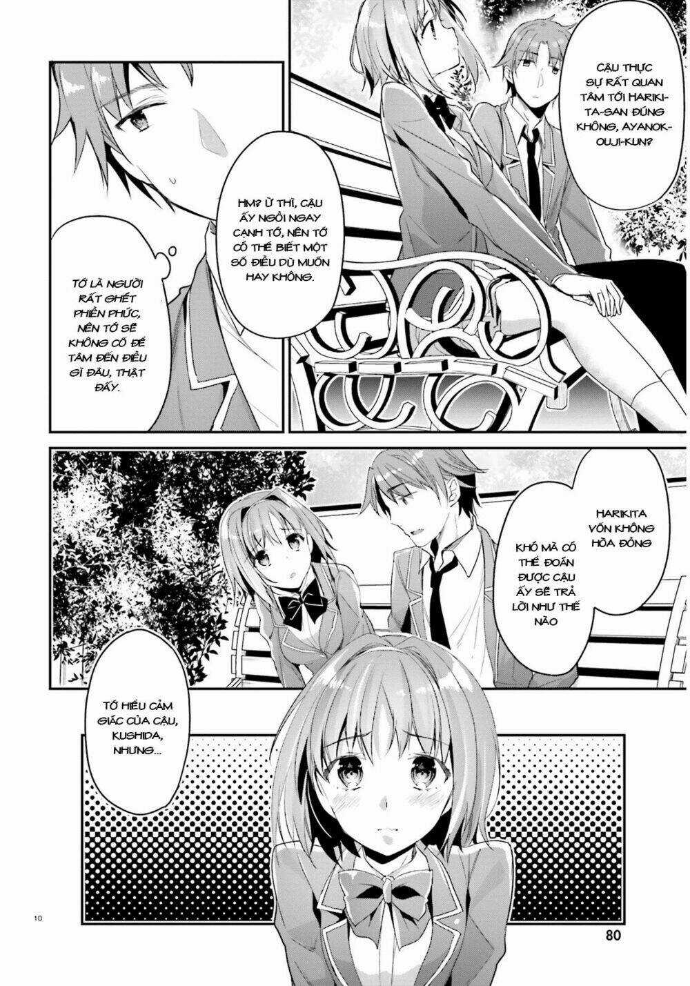 Chào Mừng Đến Với Lớp Học Thượng Đẳng Chapter 3 trang 11