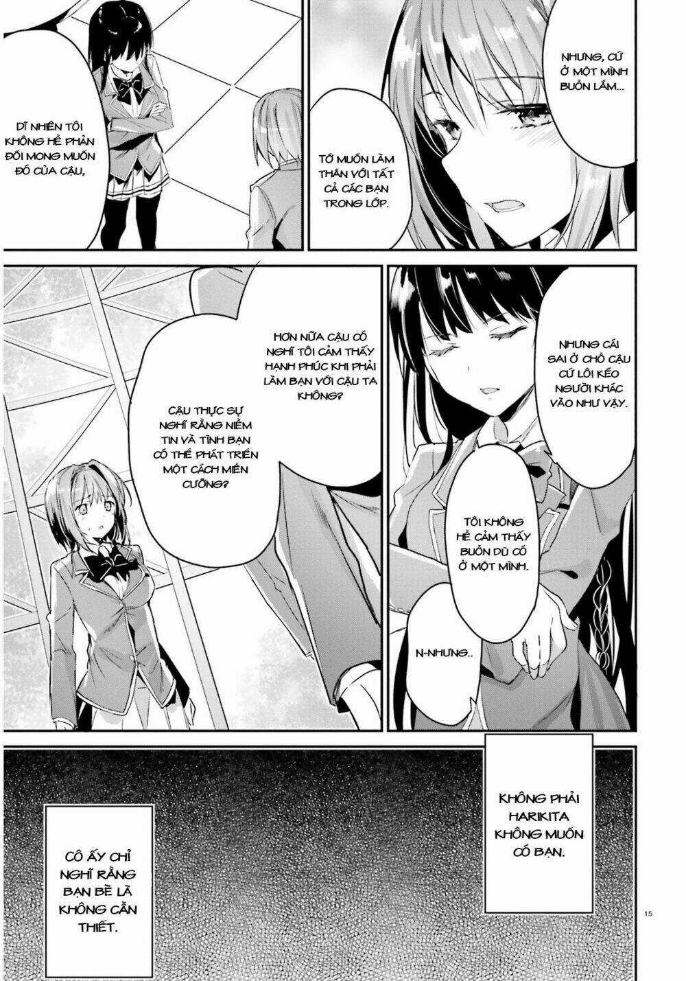 Chào Mừng Đến Với Lớp Học Thượng Đẳng Chapter 3 trang 16