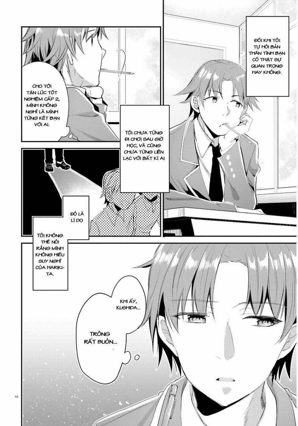 Chào Mừng Đến Với Lớp Học Thượng Đẳng Chapter 3 trang 17