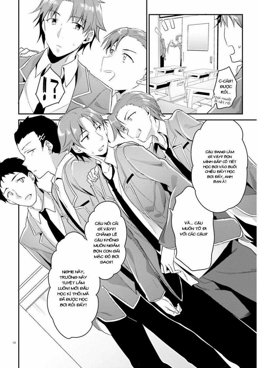 Chào Mừng Đến Với Lớp Học Thượng Đẳng Chapter 3 trang 19