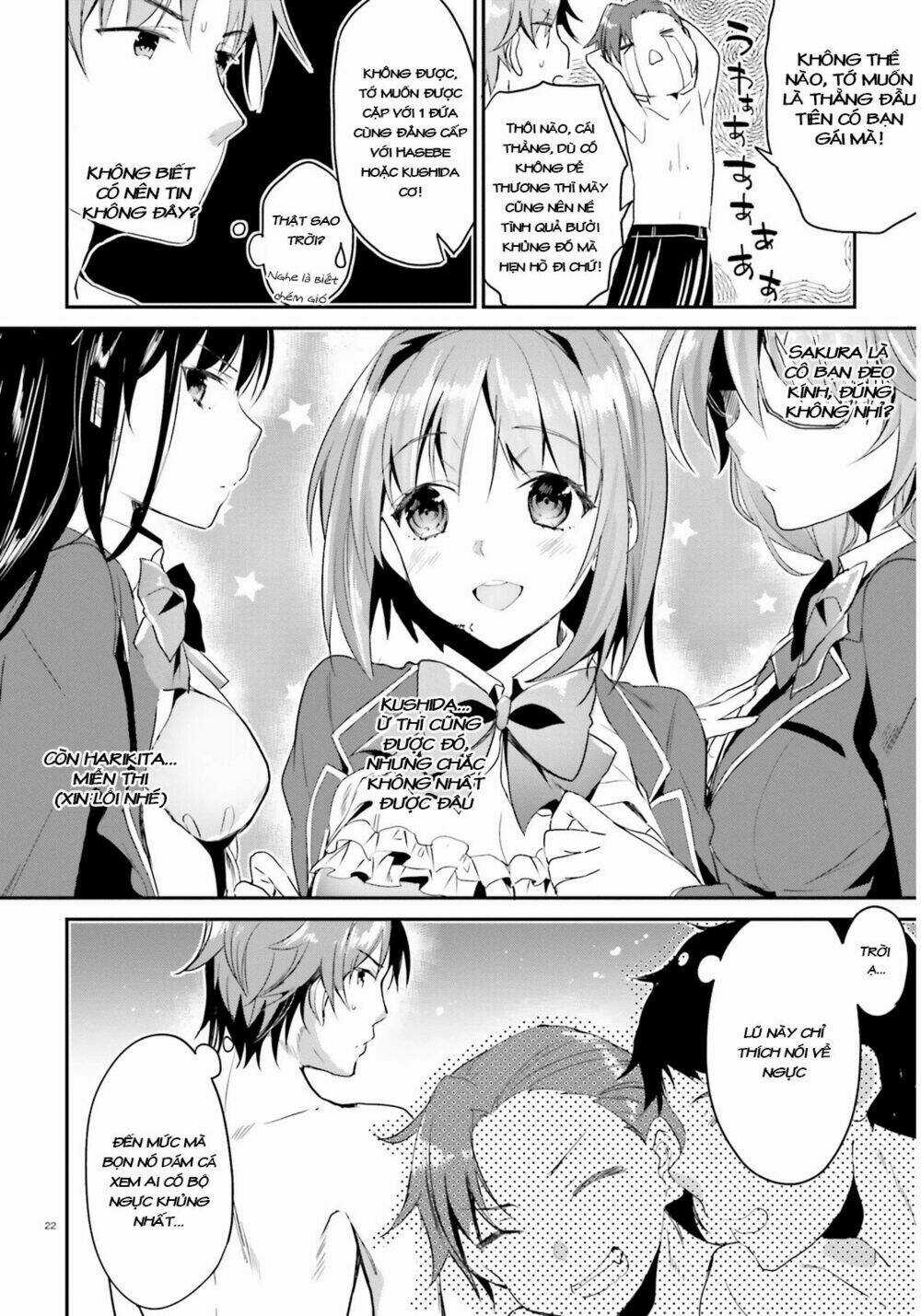 Chào Mừng Đến Với Lớp Học Thượng Đẳng Chapter 3 trang 23