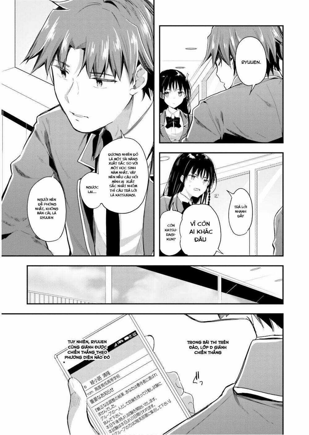 Chào Mừng Đến Với Lớp Học Thượng Đẳng Chapter 31 trang 14