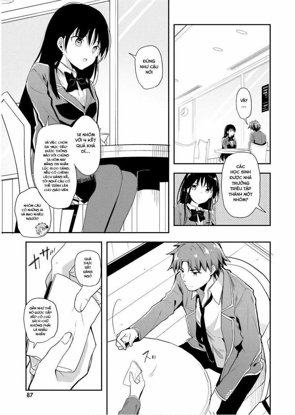 Chào Mừng Đến Với Lớp Học Thượng Đẳng Chapter 31 trang 4