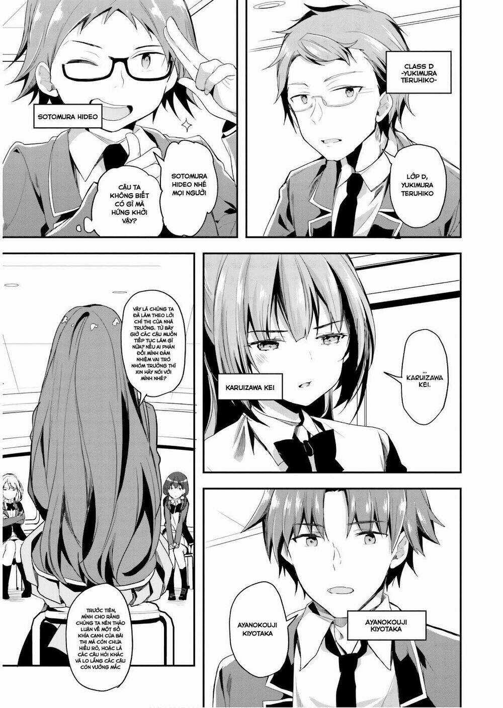 Chào Mừng Đến Với Lớp Học Thượng Đẳng Chapter 32 trang 13