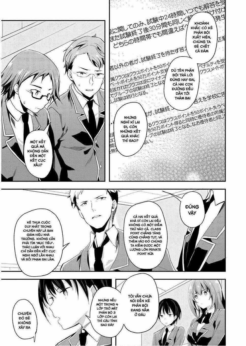 Chào Mừng Đến Với Lớp Học Thượng Đẳng Chapter 32 trang 19