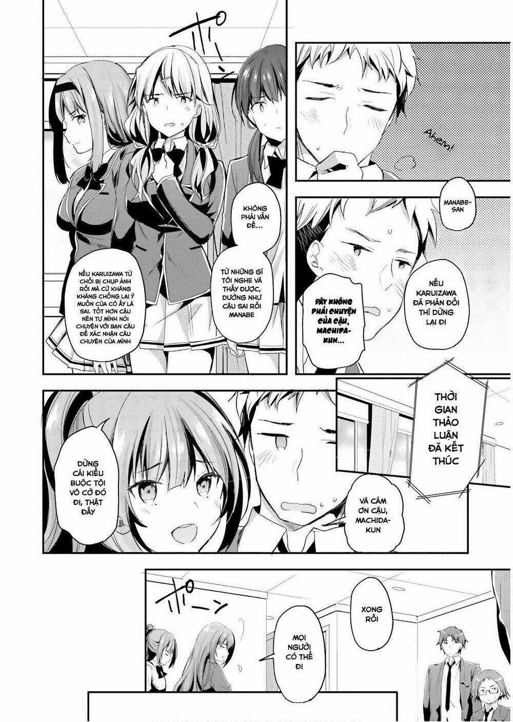 Chào Mừng Đến Với Lớp Học Thượng Đẳng Chapter 32 trang 28