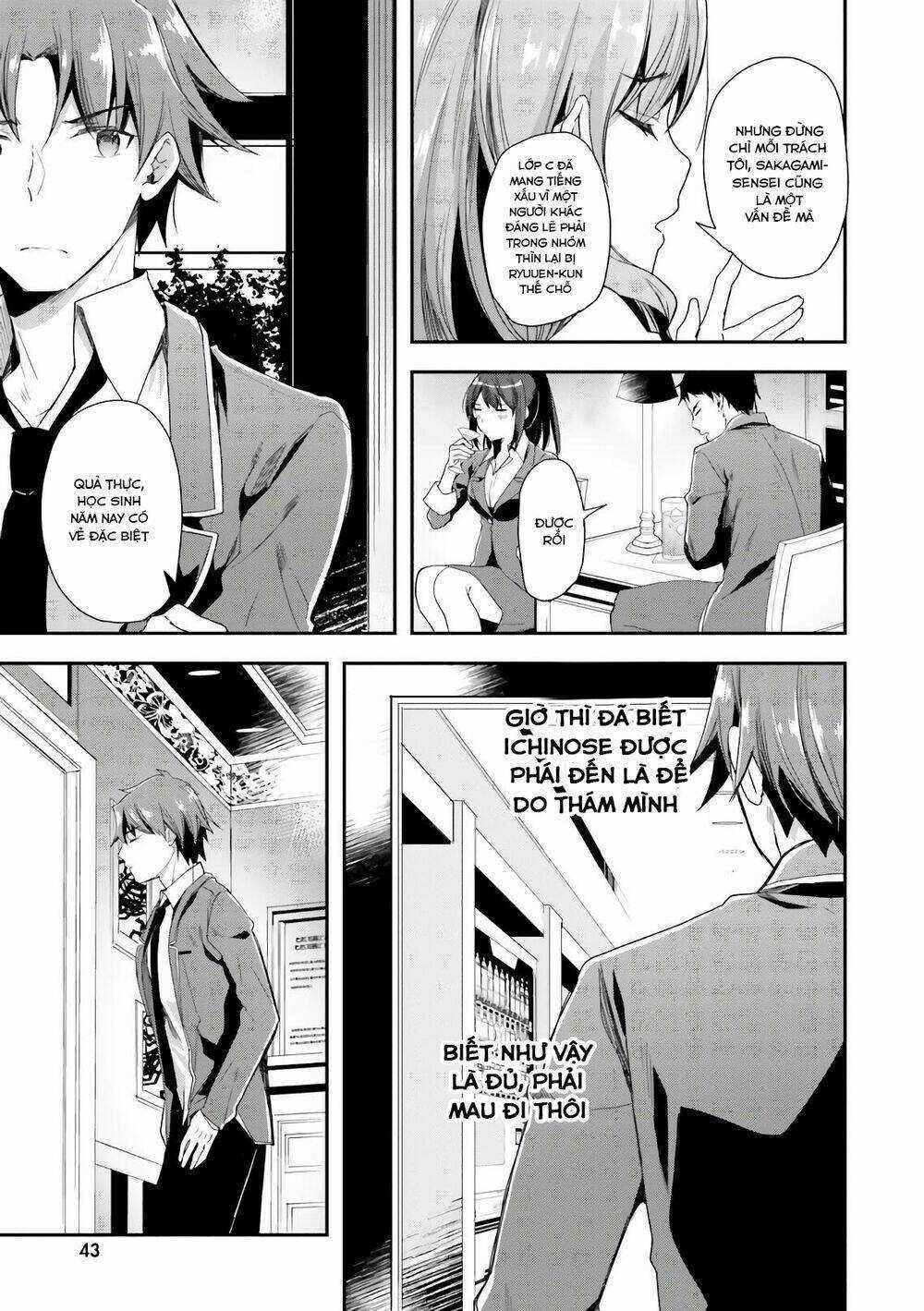 Chào Mừng Đến Với Lớp Học Thượng Đẳng Chapter 34 trang 10