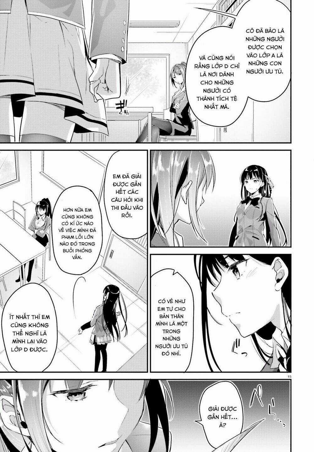 Chào Mừng Đến Với Lớp Học Thượng Đẳng Chapter 5 trang 17