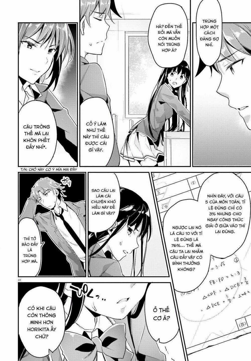 Chào Mừng Đến Với Lớp Học Thượng Đẳng Chapter 5 trang 24