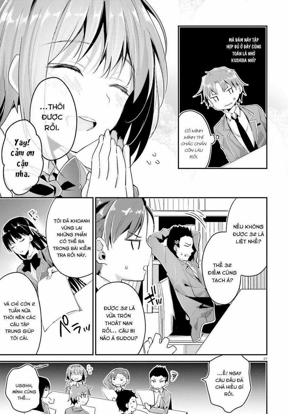 Chào Mừng Đến Với Lớp Học Thượng Đẳng Chapter 5 trang 29